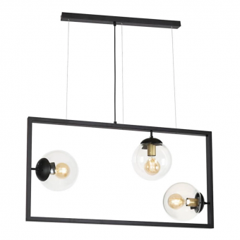 Suspensie vintage 3 becuri E27 REY 103002 Klausen