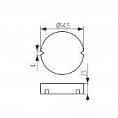 Alimentator electronic LED 15W CIRCO 24241 Kanlux