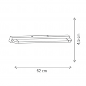 Aplica baie led 14W AQUINA KL146006 Klausen