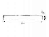 Aplica baie led 14W DANTON 6270 Rabalux