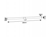 Aplica baie led 8W ZAIN 75044 Rabalux