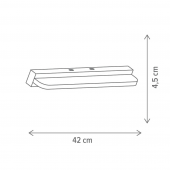 Aplica baie led 9W AQUINA KL146004 Klausen