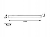 Aplica bucatarie led 10W EASY 78060 Rabalux
