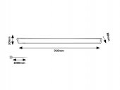 Aplica bucatarie led 15W EASY 78062 Rabalux