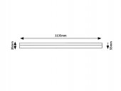 Aplica bucatarie led 20W BAND 78051 Rabalux