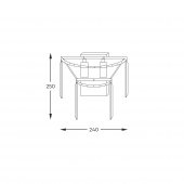 Aplica clasica 2 becuri E14 17106/2W-CHR ZUMALINE