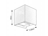 Aplica exterior GU10 SOLIN 7396 Rabalux