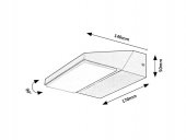 Aplica exterior led 13W SENICA 77064 Rabalux