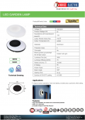 Aplica exterior led 24W IP65 Clement-24 Horoz