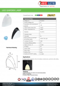 Aplica exterior led 24W IP65 Segment 076-059-0024 Horoz