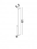 Aplica exterior led 6W IP65 ISOS 9030102 Nova Luce