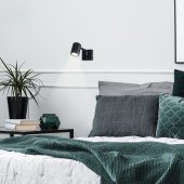 Aplica moderna 1 bec GU10 KARTER 73027 Rabalux