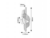 Aplica moderna led 6W ZOFRAEL 71415 Rabalux
