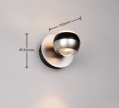 Aplica moderna led 8W ORBIT 244410107 Trio