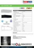 Aplica moderna led 9W ANDIZ 076-037-0009 Horoz