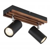Aplica/Spot vintage 2 becuri GU10 KAYDEN 57909-2 Globo