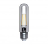 Bec decorativ LED COG 6W tub clar 125mm E27 LUMEN