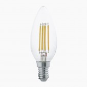 Bec decorativ LED Edison B35 E14 11496 Eglo