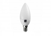 Bec lumanare LED 6W alb cald E14 13-1402600 LUMEN