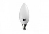 Bec lumanare LED 8W alb cald E14 13-1402800 LUMEN
