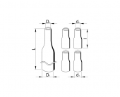 Bransament cablu cu 4 conductoare, ecranat cu tresa, de interior, 4×70-4×120mm2