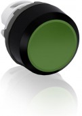 Buton simplu cu retinere verde 22mm MP2-10G ABB