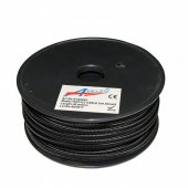 Cablu flexibil decorativ 2X0.5mmp negru 9-025045 ADELEQ