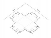 Conector „T” „L”  „+” sina 70202 Rabalux 