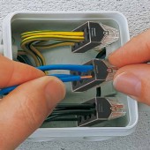 Conectori doza cablu rigid 3 poli 0.5-2.5mm 2273 WAGO