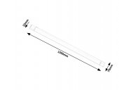 Corp aplicat bucatarie led 40W BATTEN 1453 Rabalux
