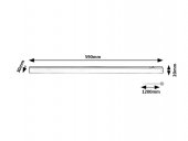 Corp aplicat bucatarie led 9W GREG 78004 Rabalux