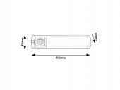 Corp aplicat led 5W cu priza SOFT 78055 Rabalux