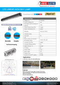 Corp iluminat LED SMD 200W 6400K ZEUGMA HOROZ
