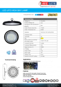 Corp iluminat suspendat led 100W AGORA-100 Horoz
