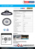 Corp iluminat suspendat led 150W ARTEMIS-150 Horoz