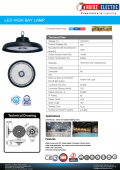 Corp iluminat suspendat led 200W ARTEMIS-200 Horoz