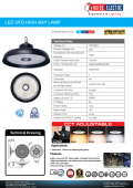 Corp iluminat suspendat led 200W CCT MYRA-200 Horoz