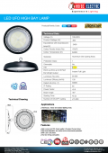 Corp iluminat suspendat led 300W AGORA-300 Horoz