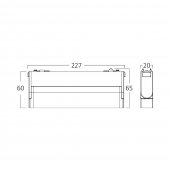 Corp led sina 12W 48VDC 4000K BD60-13211 Braytron