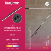 Corp led sina 18W 48VDC CCT BD60-00681 Braytron