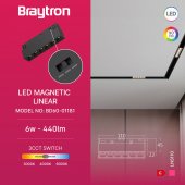 Corp led sina 6W 48VDC CCT BD60-01181 Braytron