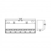 Corp led sina 6W 48VDC CCT BD60-01181 Braytron