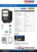 Corp stradal solar 100W cu senzor PIR GRAND-100 HOROZ