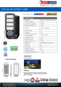 Corp stradal solar 200W cu senzor PIR GRAND-200 HOROZ