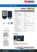 Corp stradal solar 900W cu senzor PIR GRAND/XL-900 HOROZ