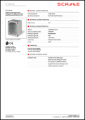 Doza aplicata pentru priza ingropata 2P+E 3P+N+E 570.0016 Scame