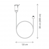 Element fixare suspendat sistem modular 182071 Klausen