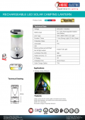 Felinar reincarcabil led 10W ROMARIO Horoz