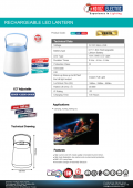 Felinar reincarcabil led 15W VERON Horoz