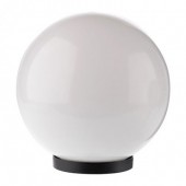 Glob cu soclu acrilic alb laptos 25cm E27 IP65 37-003 LUMEN
